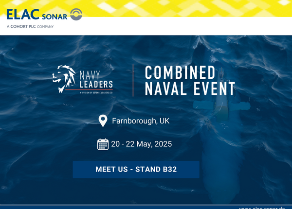ELAC SONAR is at Combined Naval Event from 20 to 22 of May