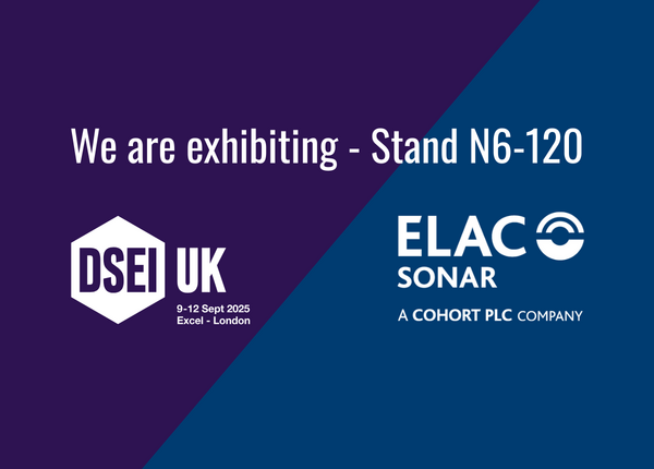 ELAC SONAR is attending DSEI UK 2025 - N6-120